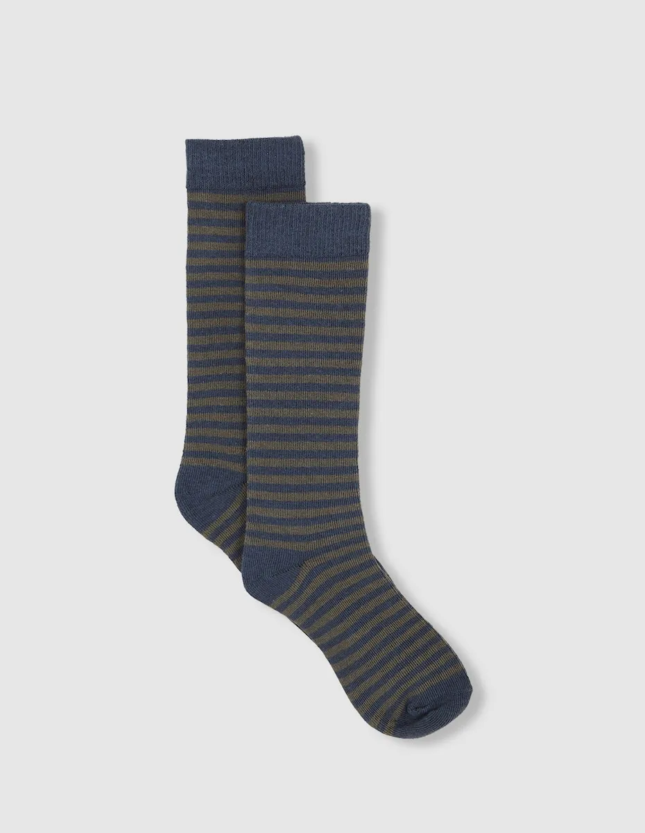 Детские носки с тонкими полосками и контрастными мыском и пяткой Gocco, темно-зеленый
Детские носки с тонкими полосками и контрастными мыском и пяткой Gocco, темно-зеленый