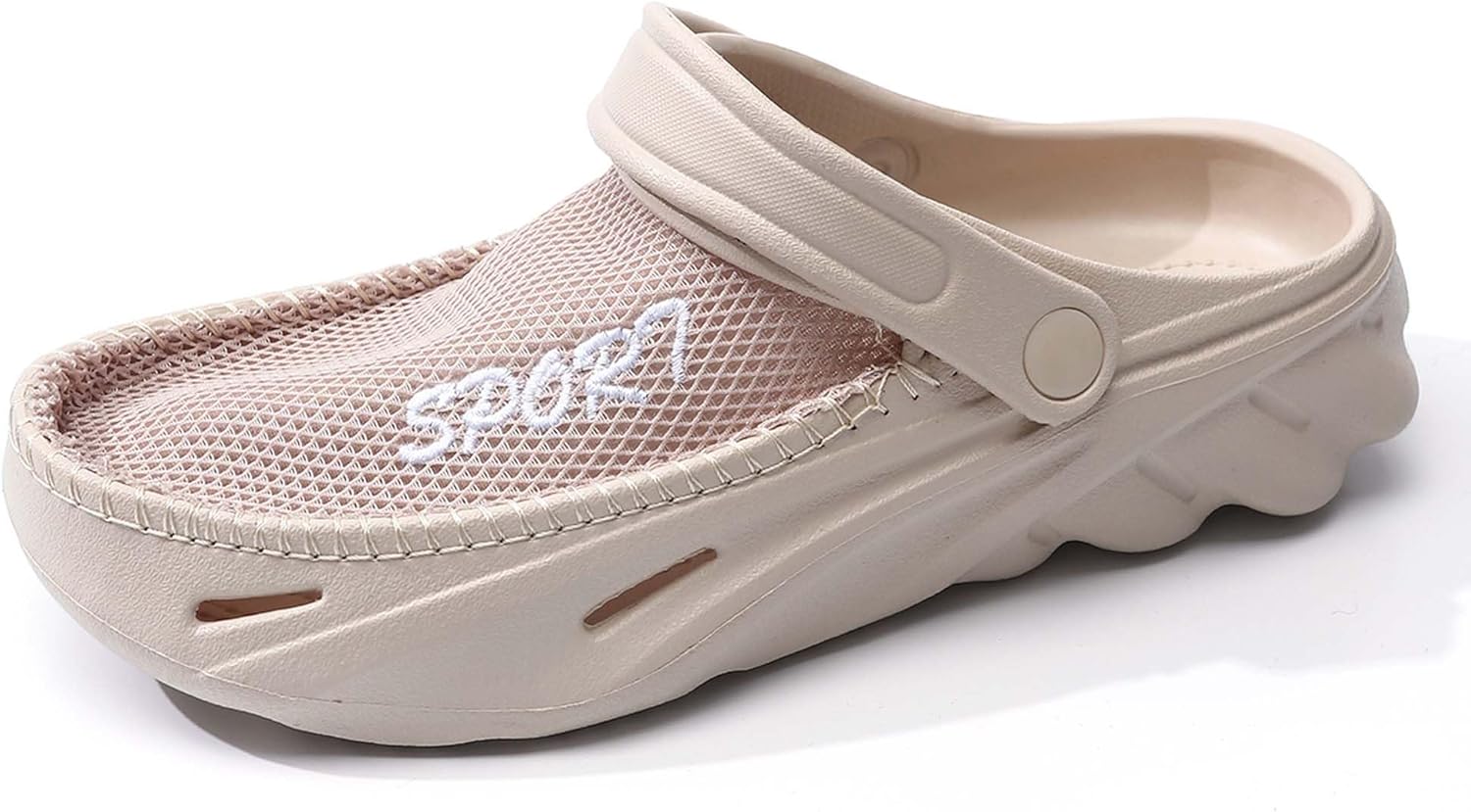 Мужские сабо для сада, сетчатые, дышащие, быстро сохнущие, легкие, пляжные спортивные сандалии с поддержкой свода стопы, регулируемые, можно носить двумя способами Generic, бежевый
Мужские сабо для сада, сетчатые, дышащие, быстро сохнущие, легкие, пляжные спортивные сандалии с поддержкой свода стопы, регулируемые, можно носить двумя способами Generic, бежевый