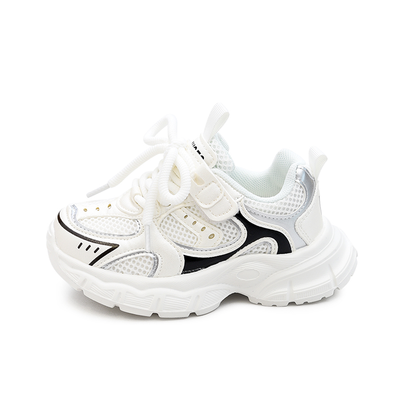 Нескользящие, дышащие, легкие, амортизирующие, низкие детские кроссовки для повседневной носки Budding, белый/черный
Нескользящие, дышащие, легкие, амортизирующие, низкие детские кроссовки для повседневной носки Budding, белый/черный