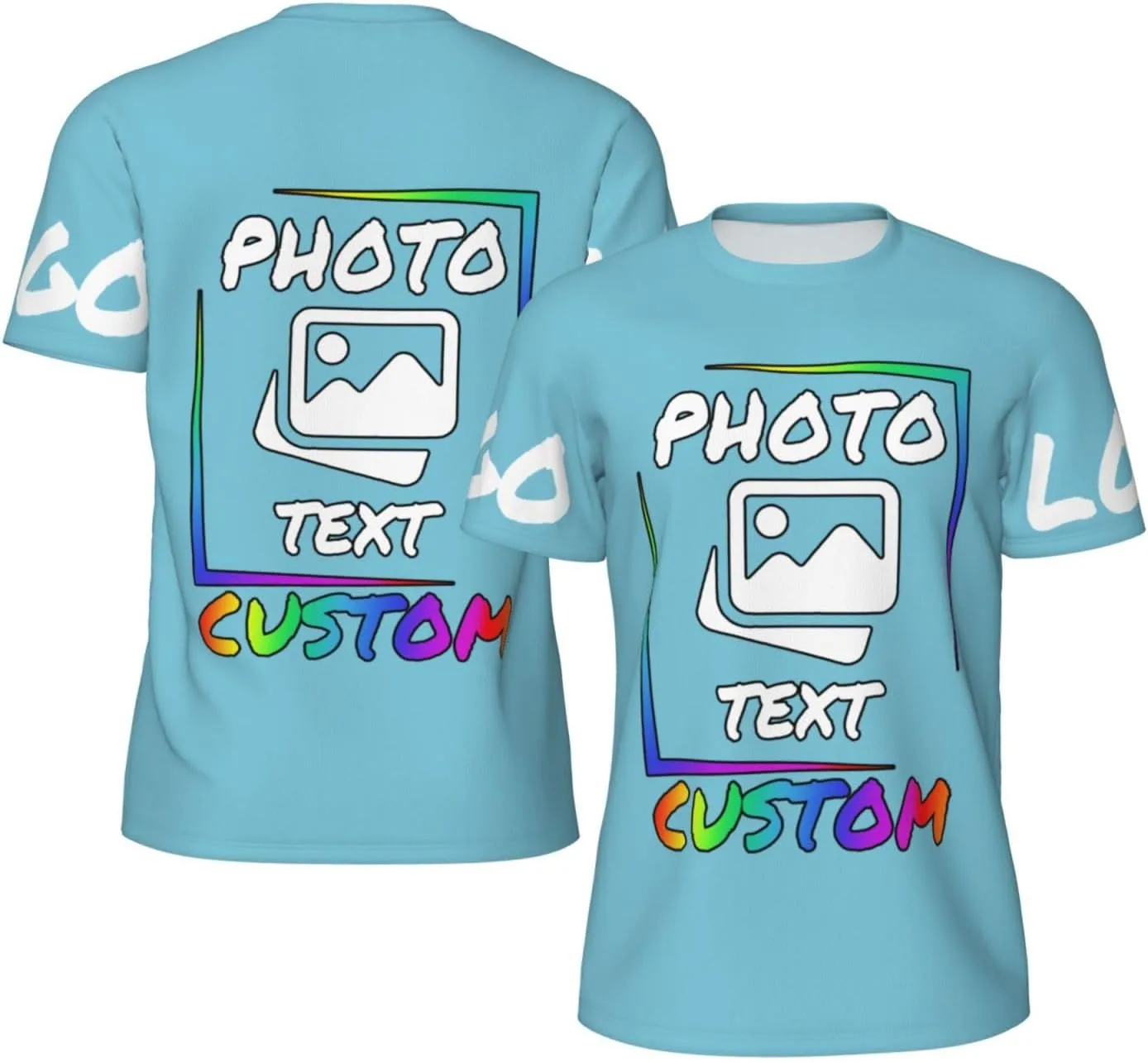 Футболка Custom с принтом спереди и сзади
Футболка Custom с принтом спереди и сзади