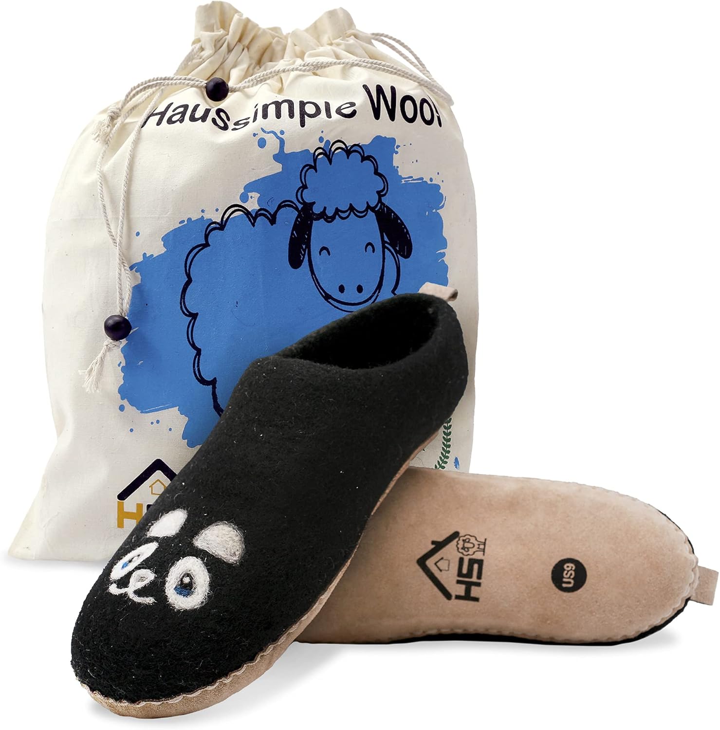 Тапочки HAUSSIMPLE из шерсти для мужчин и женщин, унисекс, для дома, уютные, теплые, мягкие, зимние комнатные шлепанцы из органического натурального фетра, черный
Тапочки HAUSSIMPLE из шерсти для мужчин и женщин, унисекс, для дома, уютные, теплые, мягкие, зимние комнатные шлепанцы из органического натурального фетра, черный