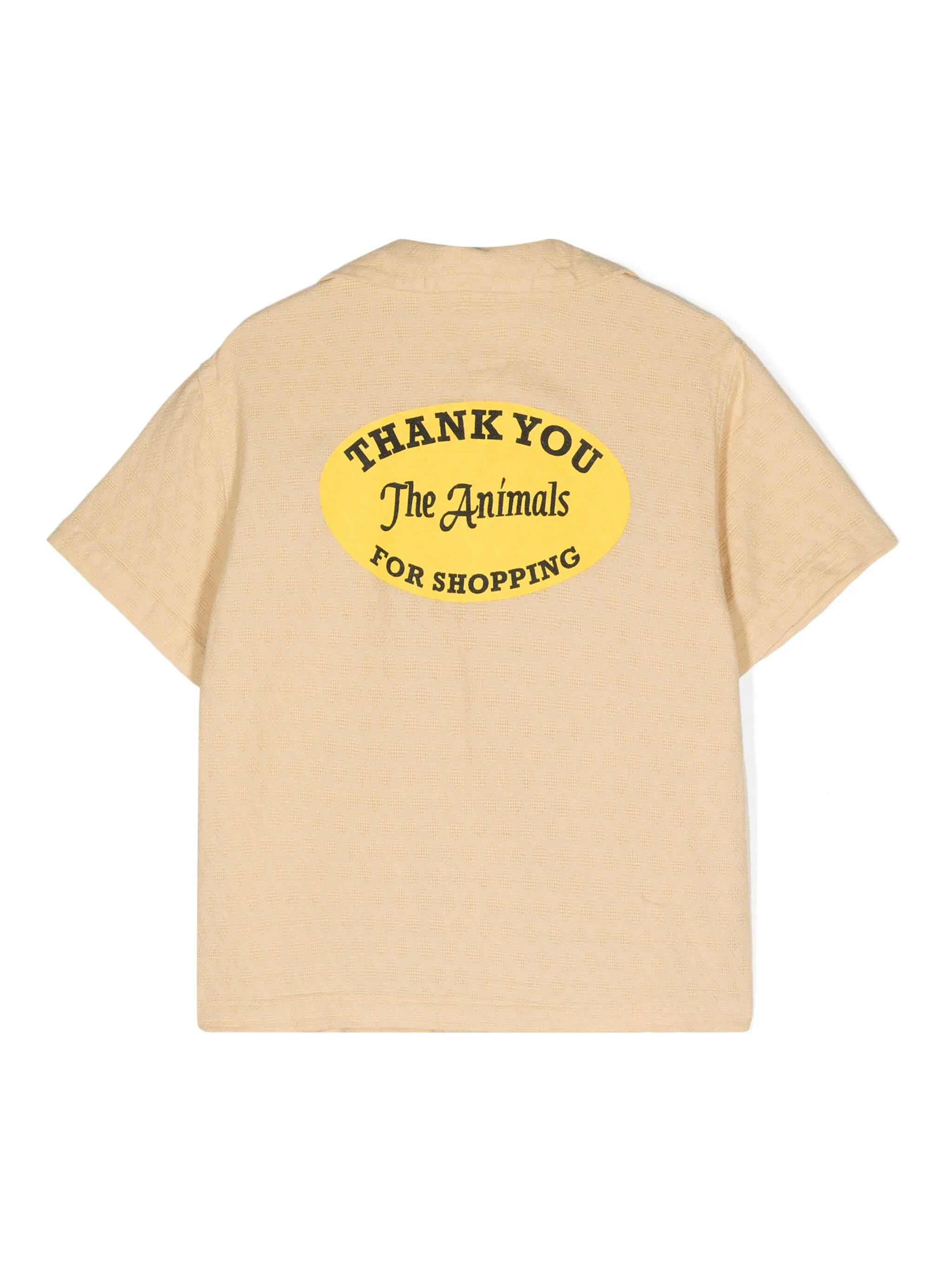 Рубашка с короткими рукавами и логотипом The Animals Observatory, бежевый
Рубашка с короткими рукавами и логотипом The Animals Observatory, бежевый