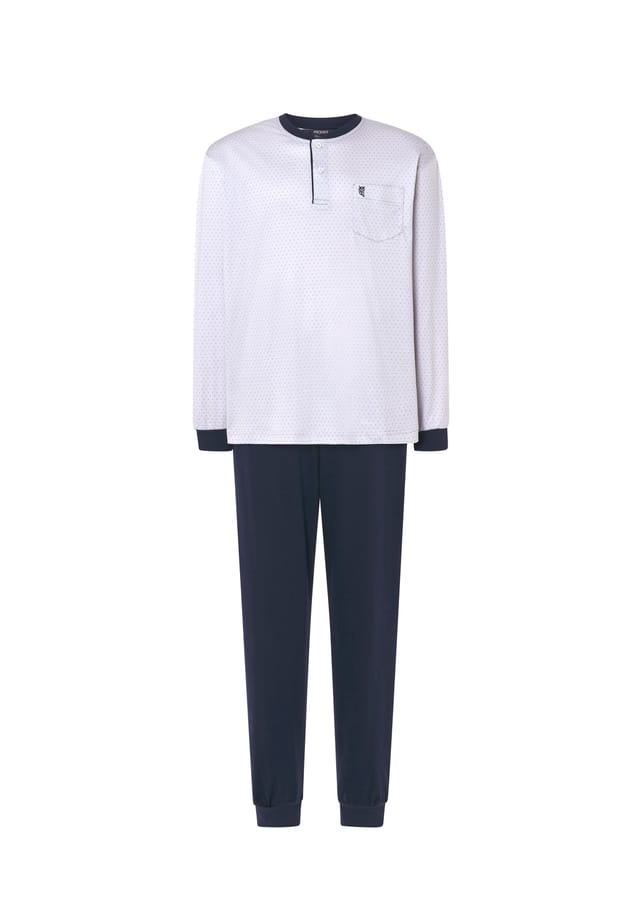 Длинная пижама премиум-класса с застежкой на пуговицы из хлопка с принтом серого цвета El Búho Nocturno, серый
Длинная пижама премиум-класса с застежкой на пуговицы из хлопка с принтом серого цвета El Búho Nocturno, серый