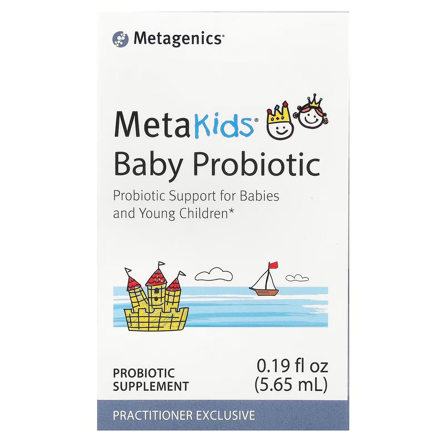 MetaKids, Детский пробиотик, 0,19 жидкой унции (5,65 мл) Metagenics
MetaKids, Детский пробиотик, 0,19 жидкой унции (5,65 мл) Metagenics