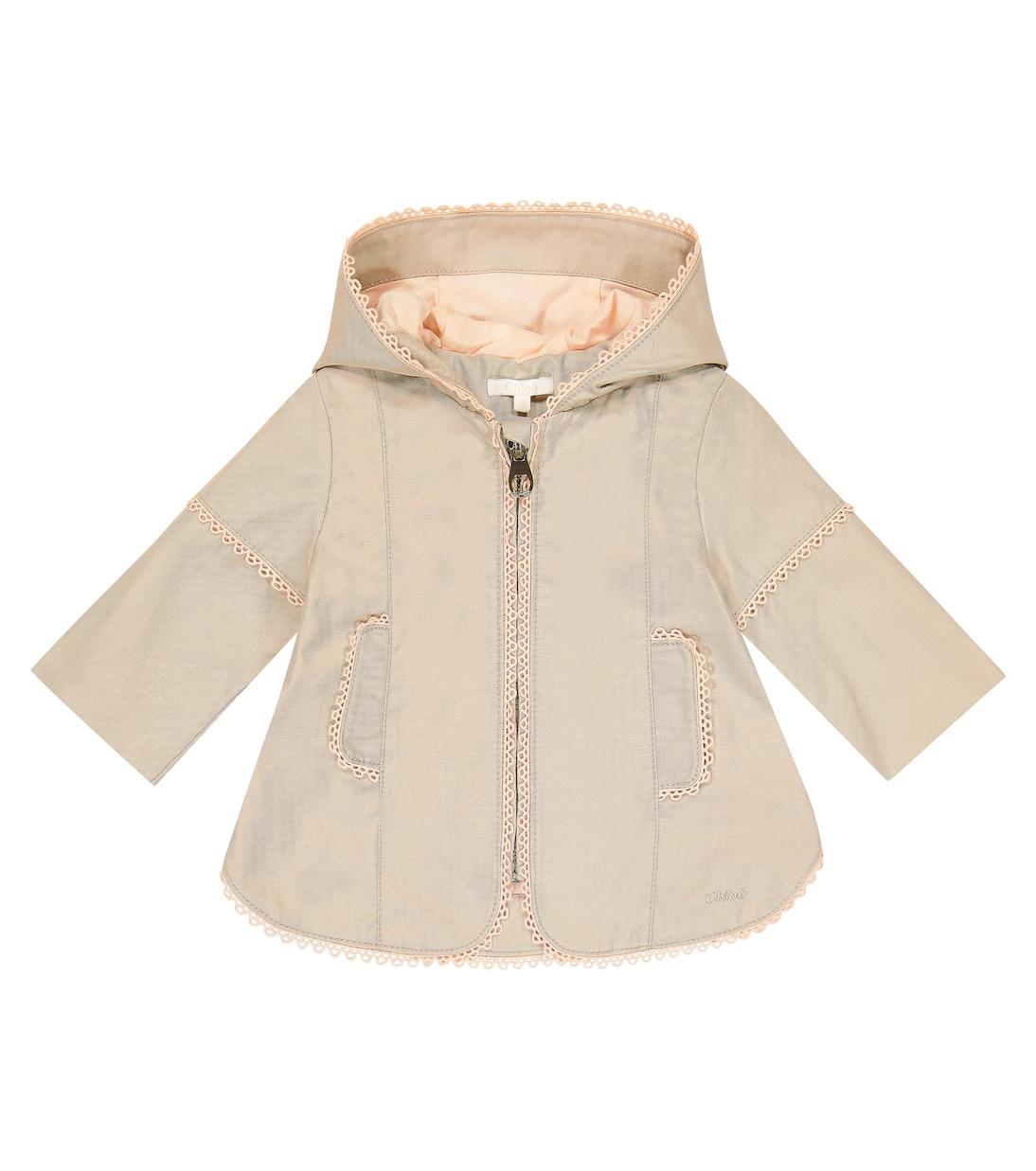 Хлопковая куртка Chloé Kids, Stone
Хлопковая куртка Chloé Kids, Stone