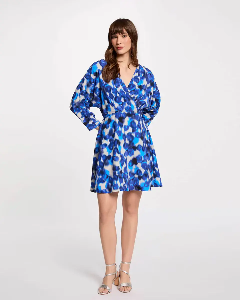 Короткое платье фигуристки Morgan, синий
Короткое платье фигуристки Morgan, синий