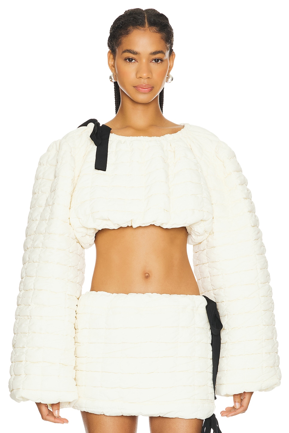 Укороченный топ Milkwhite, белый
Укороченный топ Milkwhite, белый