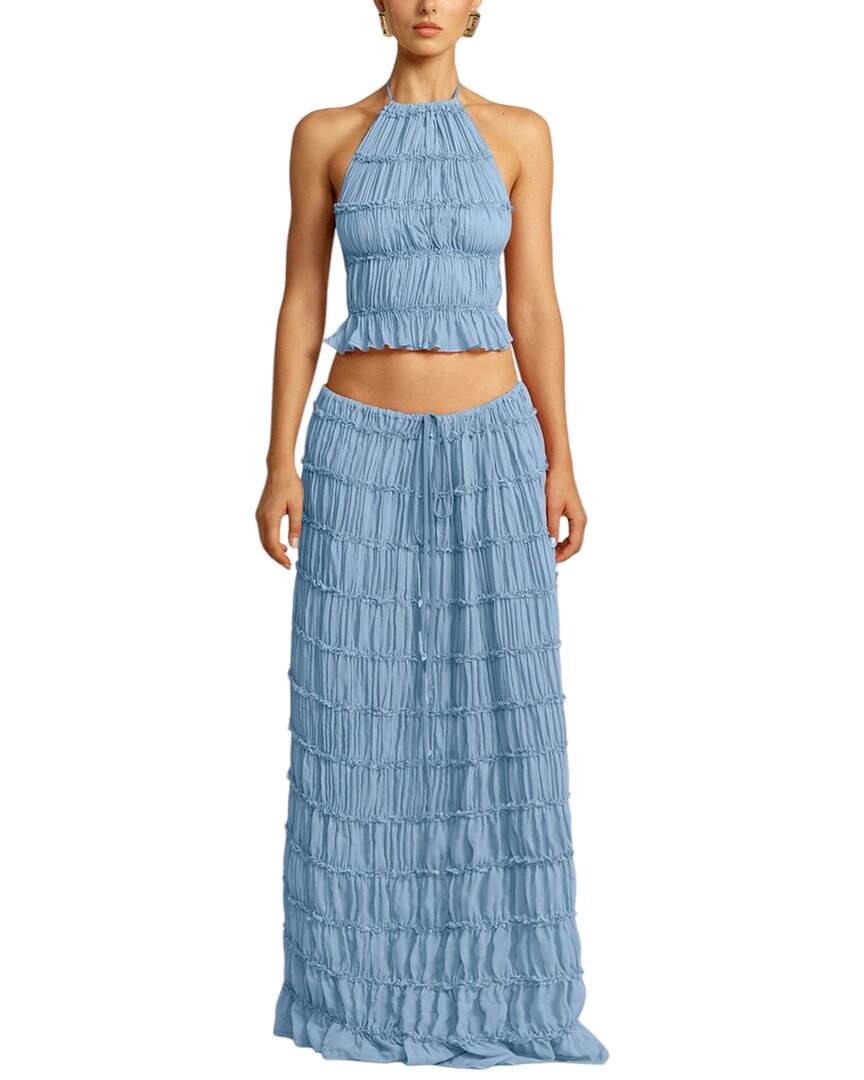 Комплект из 2 предметов: топ и юбка DELI.S DELI S, синий
Комплект из 2 предметов: топ и юбка DELI.S DELI S, синий