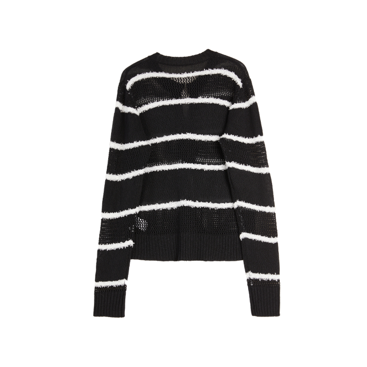 ELLE Тонкий кардиган с круглым вырезом для женщин, черный
ELLE Тонкий кардиган с круглым вырезом для женщин, черный