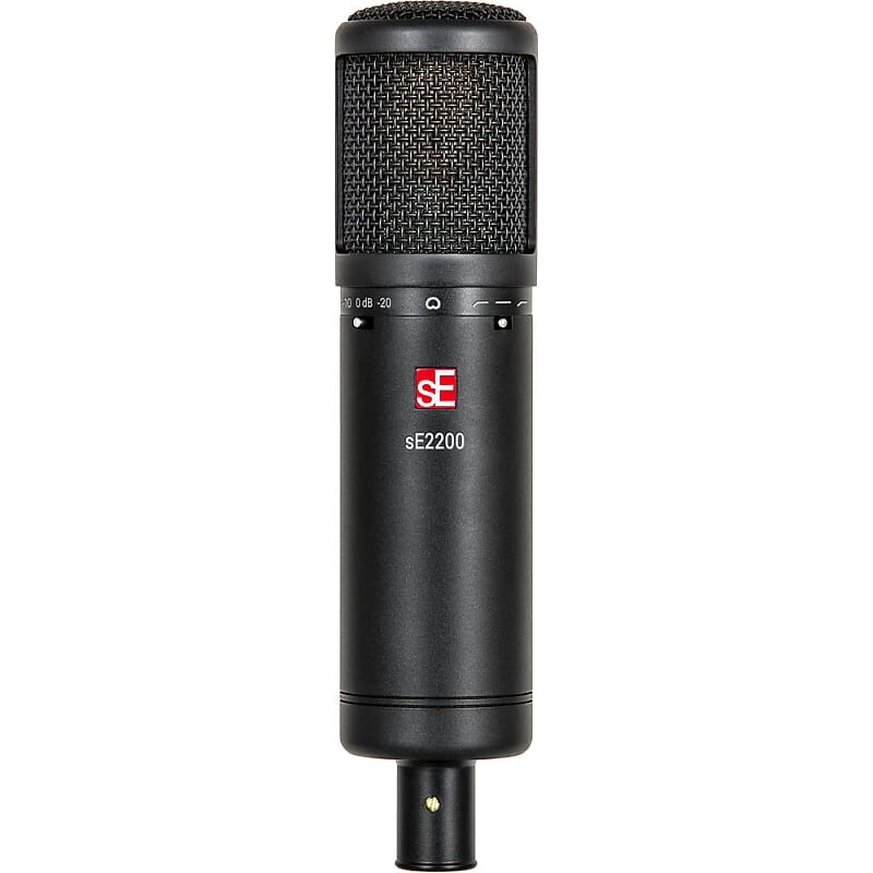 Конденсаторный микрофон sE Electronics sE2200 Large Diaphragm Cardioid Condenser Microphone 
Конденсаторный микрофон sE Electronics sE2200 Large Diaphragm Cardioid Condenser Microphone