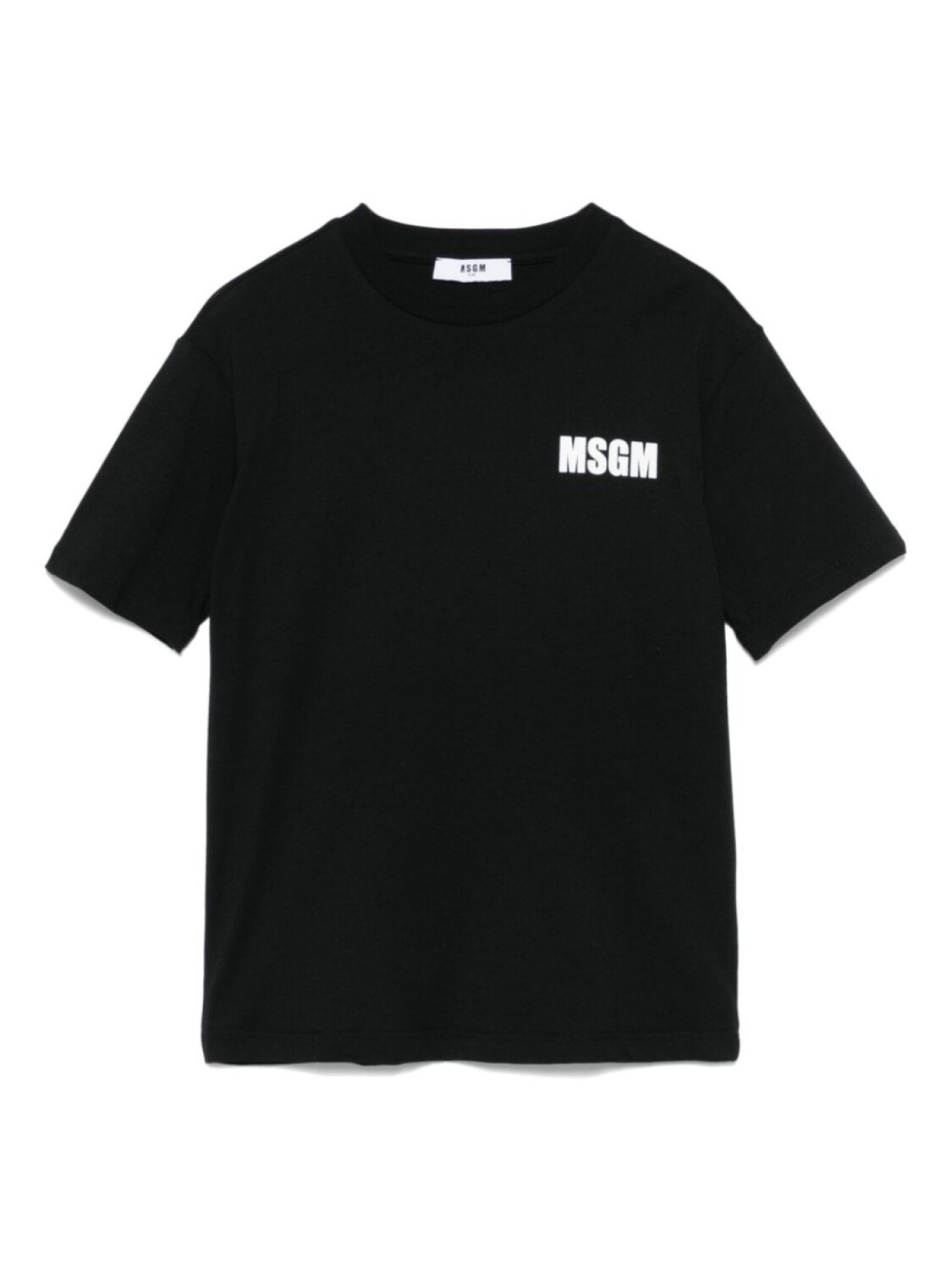 MSGM Kids футболка с логотипом, черный 
MSGM Kids футболка с логотипом, черный