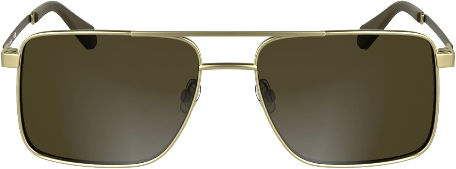 Мужские солнцезащитные очки-пилоты Calvin Klein Jeans Ckj25201s, Matte Gold
Мужские солнцезащитные очки-пилоты Calvin Klein Jeans Ckj25201s, Matte Gold