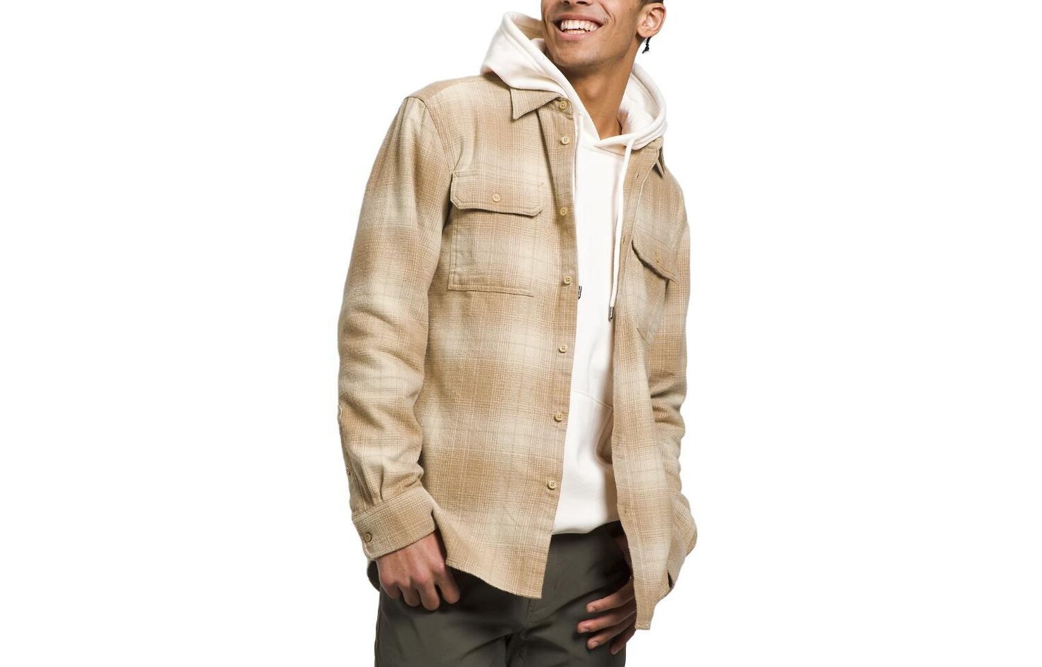 Рубашка мужская хаки The North Face, хаки
Рубашка мужская хаки The North Face, хаки