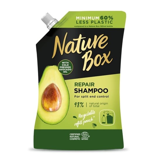Шампунь для волос с маслом авокадо, 500 мл, сменный блок, 500 мл Nature Box Repair
Шампунь для волос с маслом авокадо, 500 мл, сменный блок, 500 мл Nature Box Repair