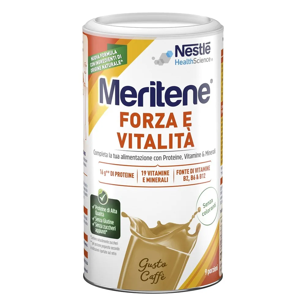 Meritene Strength and Vitality Powder Кофейная протеиновая добавка Витамины и минералы 270 г Дисфагия и недоедание
Meritene Strength and Vitality Powder Кофейная протеиновая добавка Витамины и минералы 270 г Дисфагия и недоедание