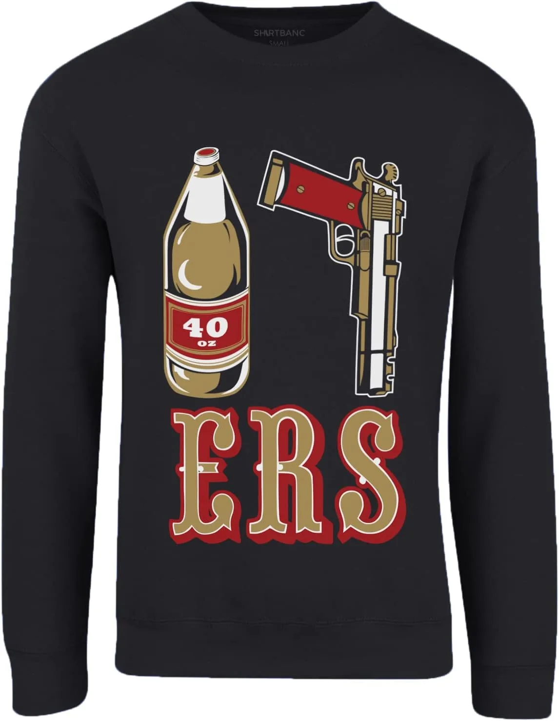 Футболка BANC Graphic 40 OZ 9MM Gold Gun, S-3XL ShirtBANC
Футболка BANC Graphic 40 OZ 9MM Gold Gun, S-3XL ShirtBANC