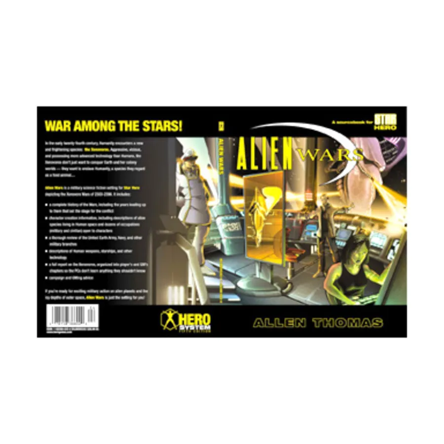 Alien Wars, Star Hero (5th Edition), мягкая обложка 
Alien Wars, Star Hero (5th Edition), мягкая обложка