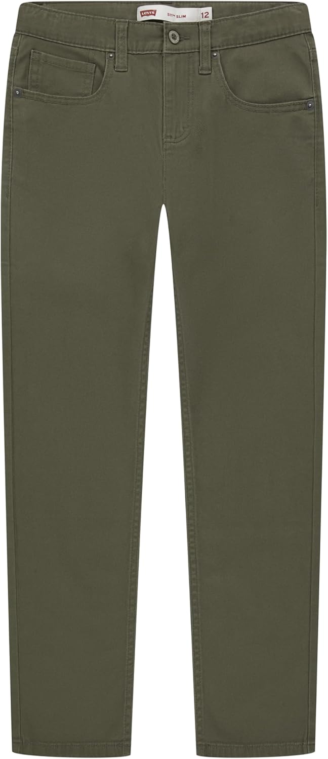 Узкие тканые брюки Levi's Boys 511, Olive Night
Узкие тканые брюки Levi's Boys 511, Olive Night