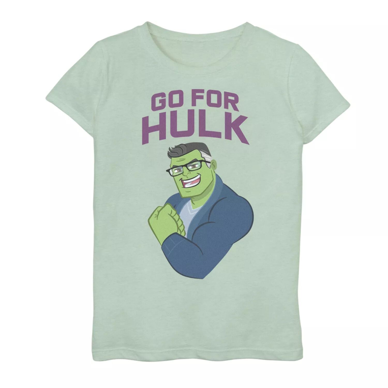 Футболка с мультяшным рисунком для девочек 7–16 лет «Marvel Avengers: Endgame The Hulk Go For Hulk» Marvel
Футболка с мультяшным рисунком для девочек 7–16 лет «Marvel Avengers: Endgame The Hulk Go For Hulk» Marvel