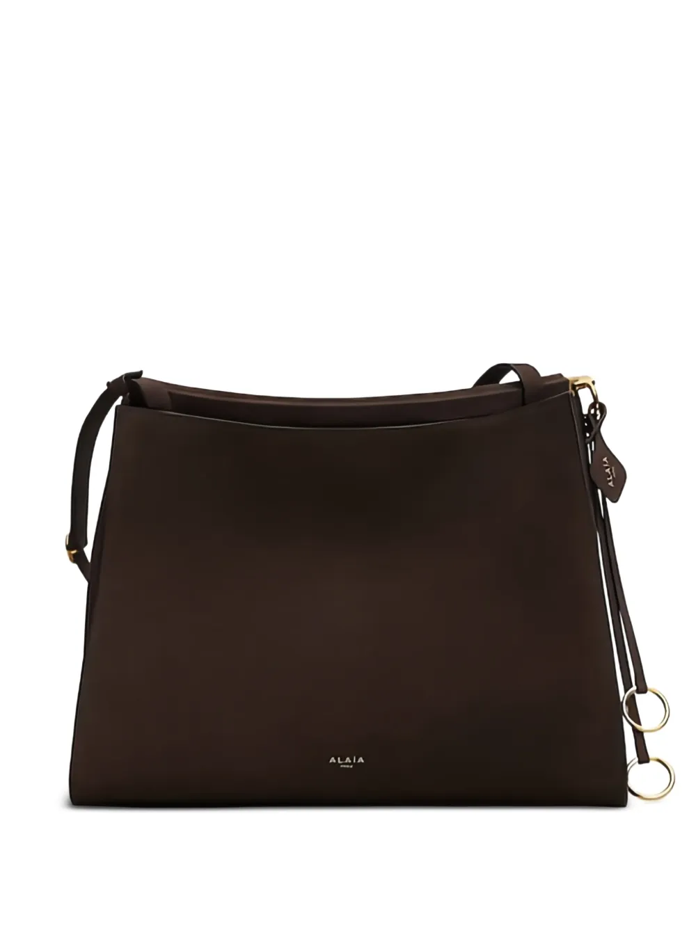 Кожаная сумка через плечо Click Alaïa, коричневый
Кожаная сумка через плечо Click Alaïa, коричневый