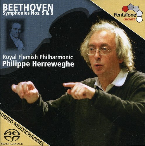 CD диск Beethoven / Royal Flemish Phil / Herreweghe: Symphonies 5 & 8
CD диск Beethoven / Royal Flemish Phil / Herreweghe: Symphonies 5 & 8