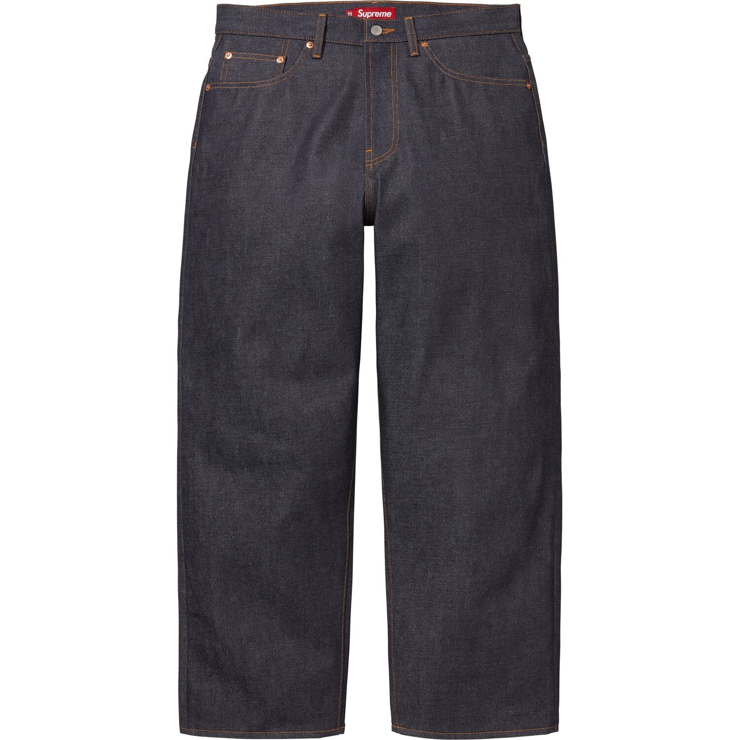 Supreme Жесткие мешковатые джинсы black selvedge
Supreme Жесткие мешковатые джинсы black selvedge