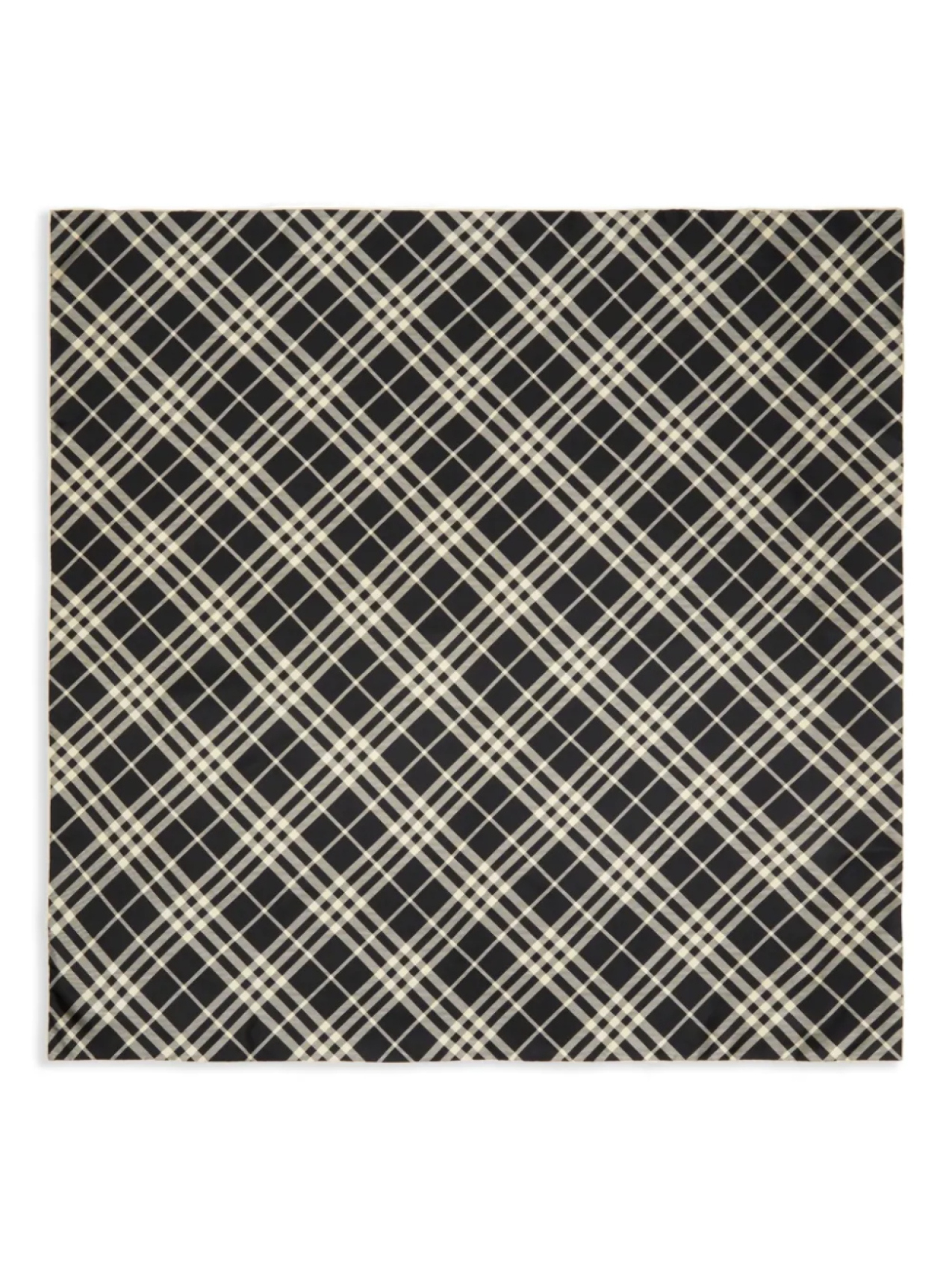 Шарф в клетку Burberry, черный
Шарф в клетку Burberry, черный