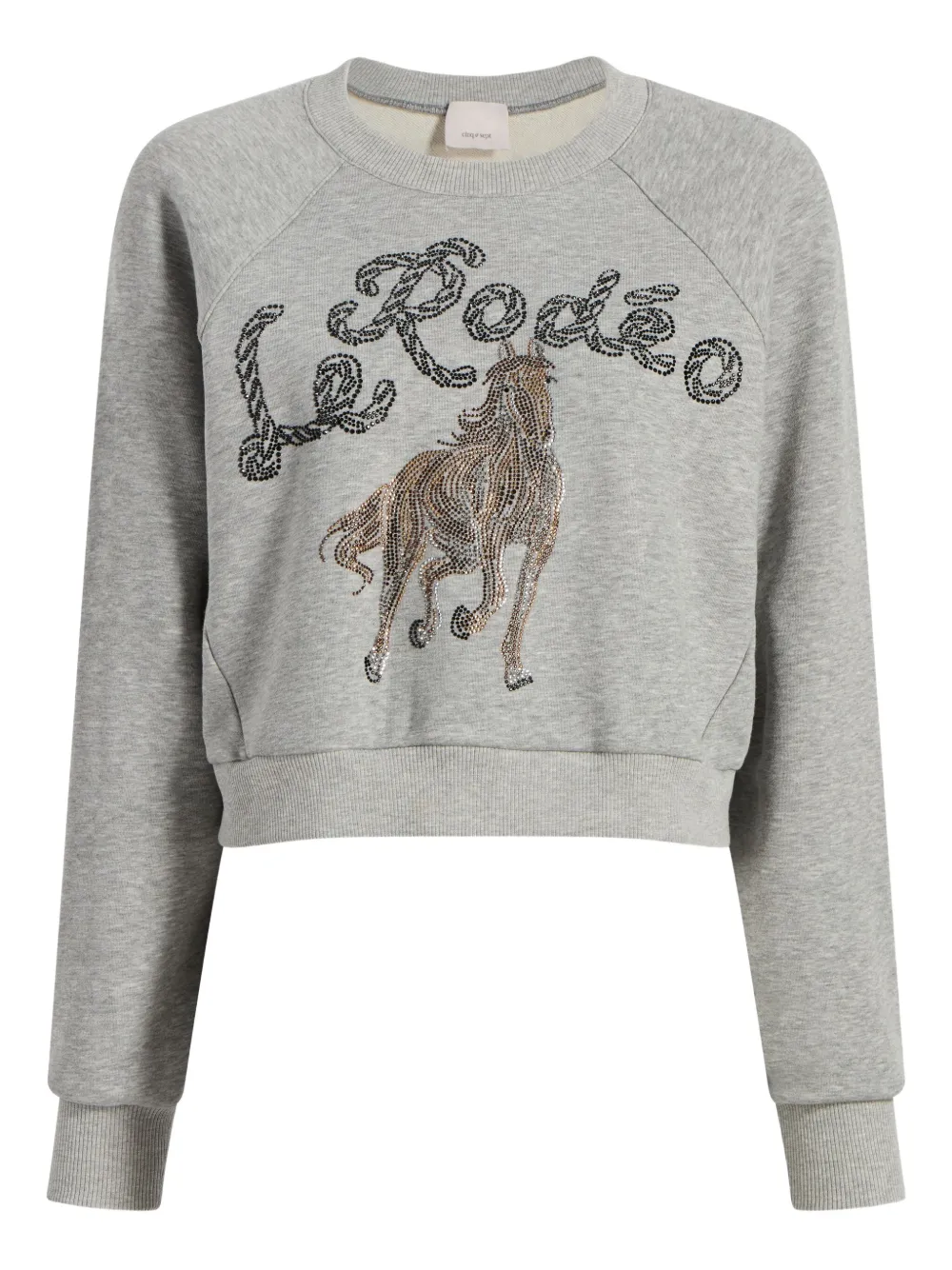 Толстовка с изображением лошадей Cinq A Sept, серый
Толстовка с изображением лошадей Cinq A Sept, серый