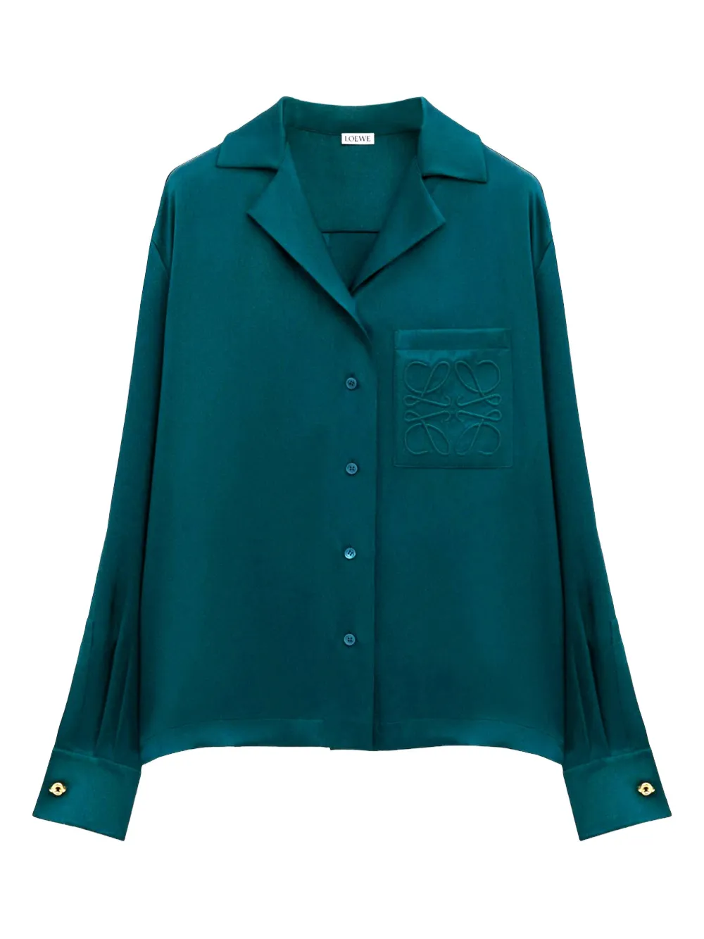 Пижамная рубашка LOEWE, зеленый
Пижамная рубашка LOEWE, зеленый