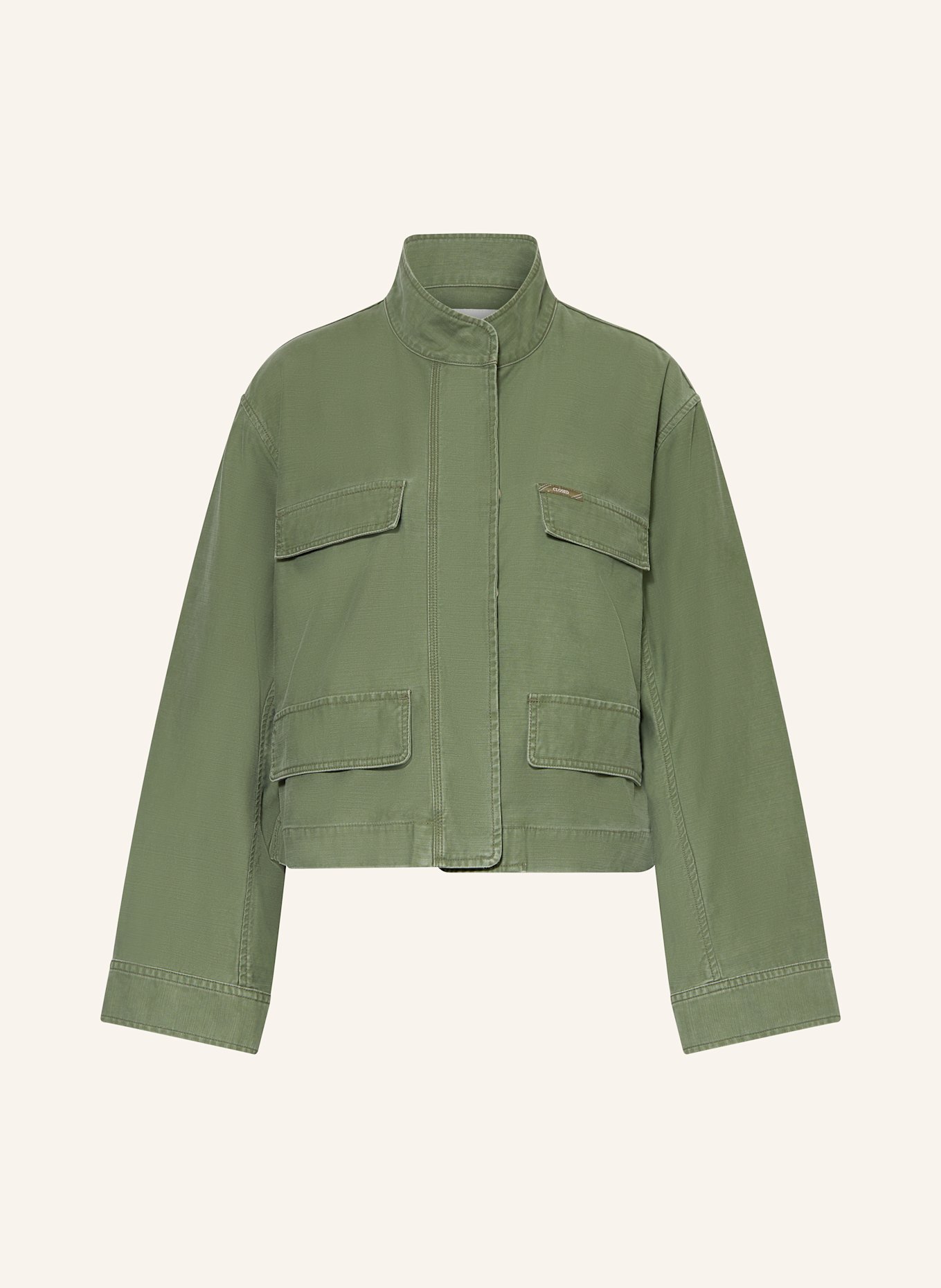 Укороченная полевая куртка Closed, зеленый
Укороченная полевая куртка Closed, зеленый