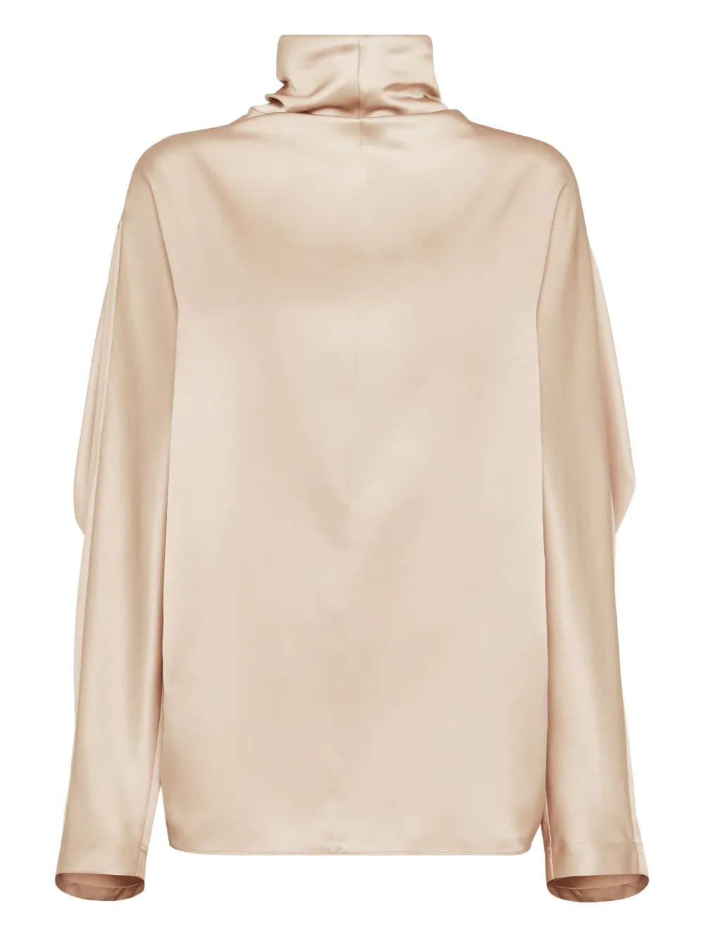 Атласная блузка из шелка Brunello Cucinelli, нейтральный
Атласная блузка из шелка Brunello Cucinelli, нейтральный