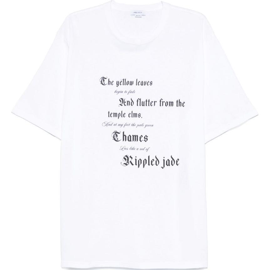 Футболка с принтом Alexander McQueen, белый
Футболка с принтом Alexander McQueen, белый
