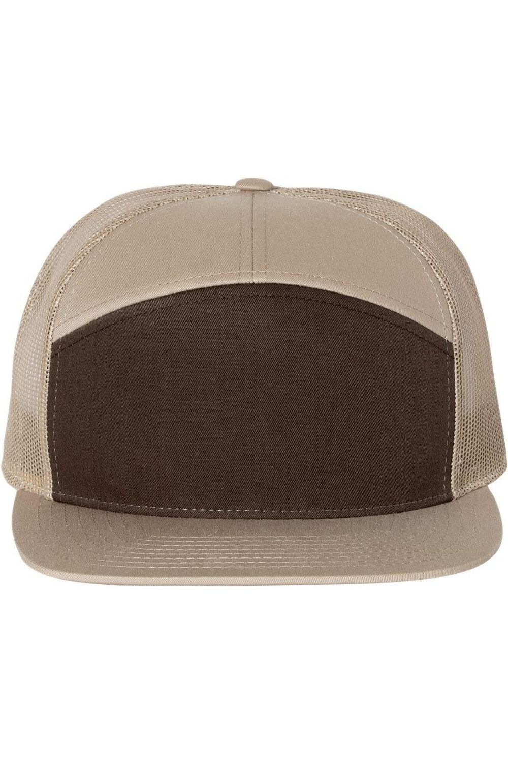 Кепка дальнобойщика Richardson из семи панелей, коричневый/хаки
Кепка дальнобойщика Richardson из семи панелей, коричневый/хаки