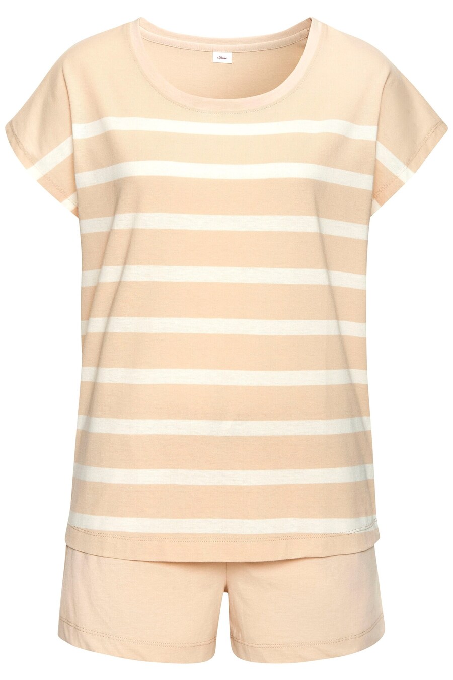 Короткий пижамный комплект s.Oliver, бежевый
Короткий пижамный комплект s.Oliver, бежевый