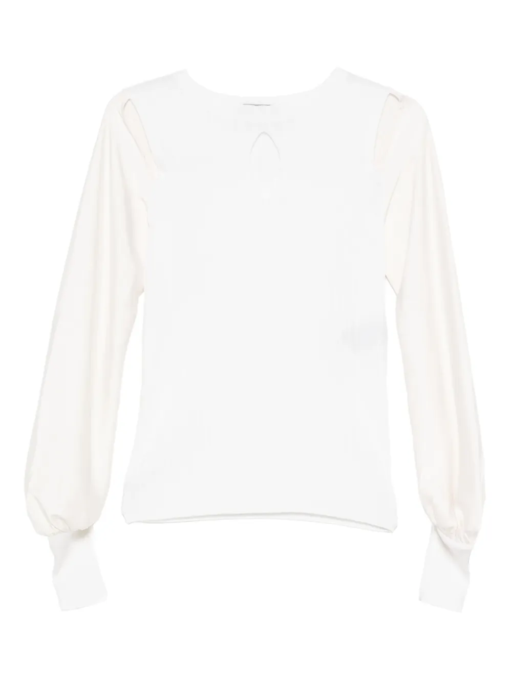 Рубашка с длинными рукавами и вырезом D.Exterior, белый
Рубашка с длинными рукавами и вырезом D.Exterior, белый