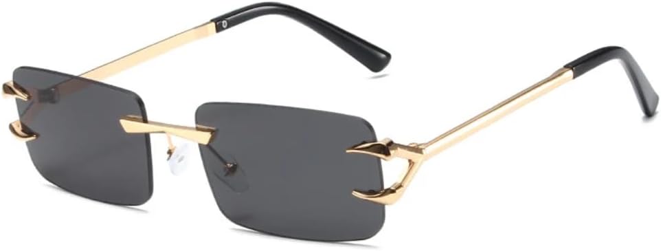 Солнцезащитные очки с защитой UV400 | Без оправы, прозрачные, с градиентом цвета "океан" | для женщин и мужчин, для занятий спортом на открытом воздухе и вождения (розовые) LXLHWN, Gray
Солнцезащитные очки с защитой UV400 | Без оправы, прозрачные, с градиентом цвета "океан" | для женщин и мужчин, для занятий спортом на открытом воздухе и вождения (розовые) LXLHWN, Gray