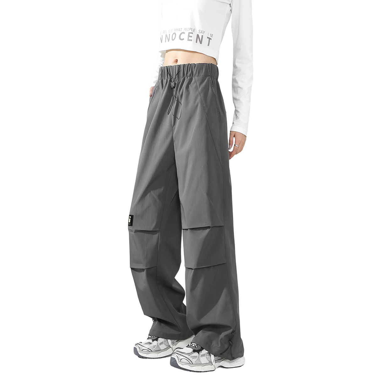 Брюки Casual Open Ended Smiling Collection для женщин, умеренный прямой крой WARRIOR, серый
Брюки Casual Open Ended Smiling Collection для женщин, умеренный прямой крой WARRIOR, серый