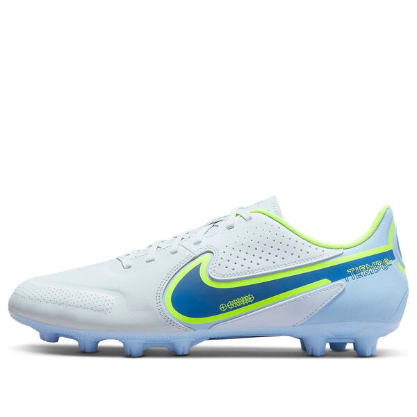 Кроссовки tiempo legend 9 academy hg 'glacier blue volt' Nike, серый 
Кроссовки tiempo legend 9 academy hg 'glacier blue volt' Nike, серый