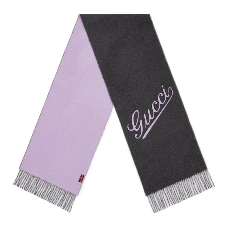 Шарф с интарсией логотипа GUCCI
Шарф с интарсией логотипа GUCCI
