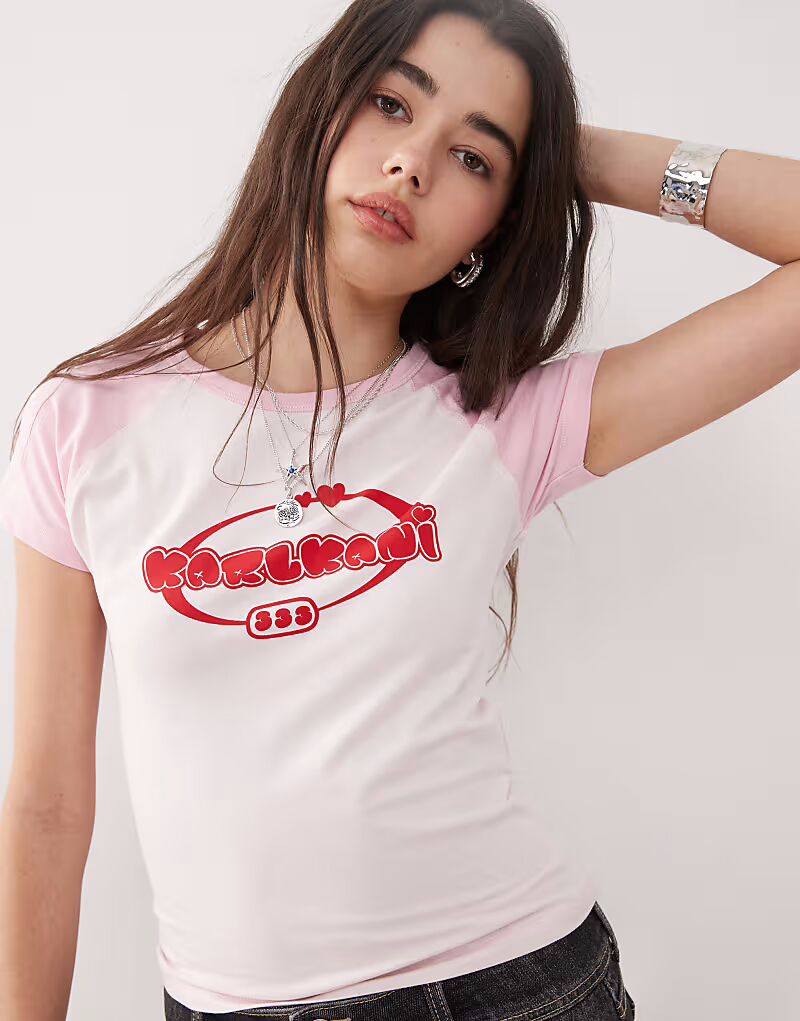 Детская футболка с фирменным логотипом Karl Kani в белом цвете
Детская футболка с фирменным логотипом Karl Kani в белом цвете