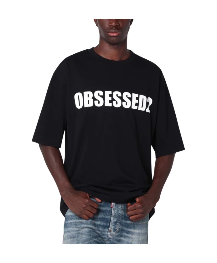 Футболка свободного кроя obsessed2 Dsquared2, черный
Футболка свободного кроя obsessed2 Dsquared2, черный
