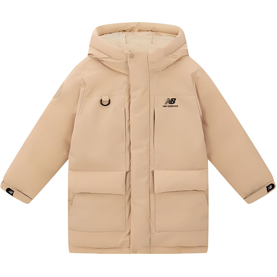 Детская куртка-пуховик New Balance, бежево-желтая
Детская куртка-пуховик New Balance, бежево-желтая