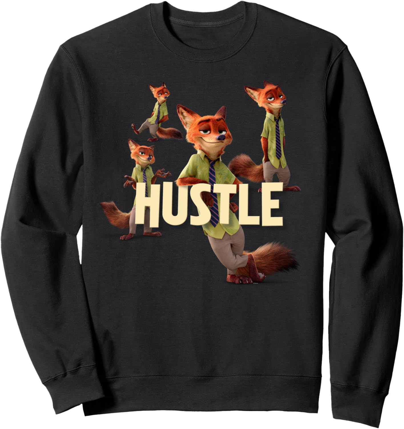 Толстовка Disney Zootopia Nick Wild Hustle, черный
Толстовка Disney Zootopia Nick Wild Hustle, черный
