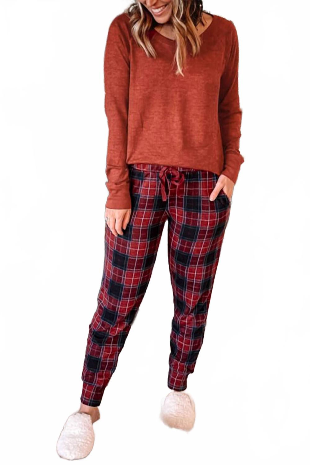 Топ и клетчатые брюки в мультиколоре Shiying Fashion
Топ и клетчатые брюки в мультиколоре Shiying Fashion