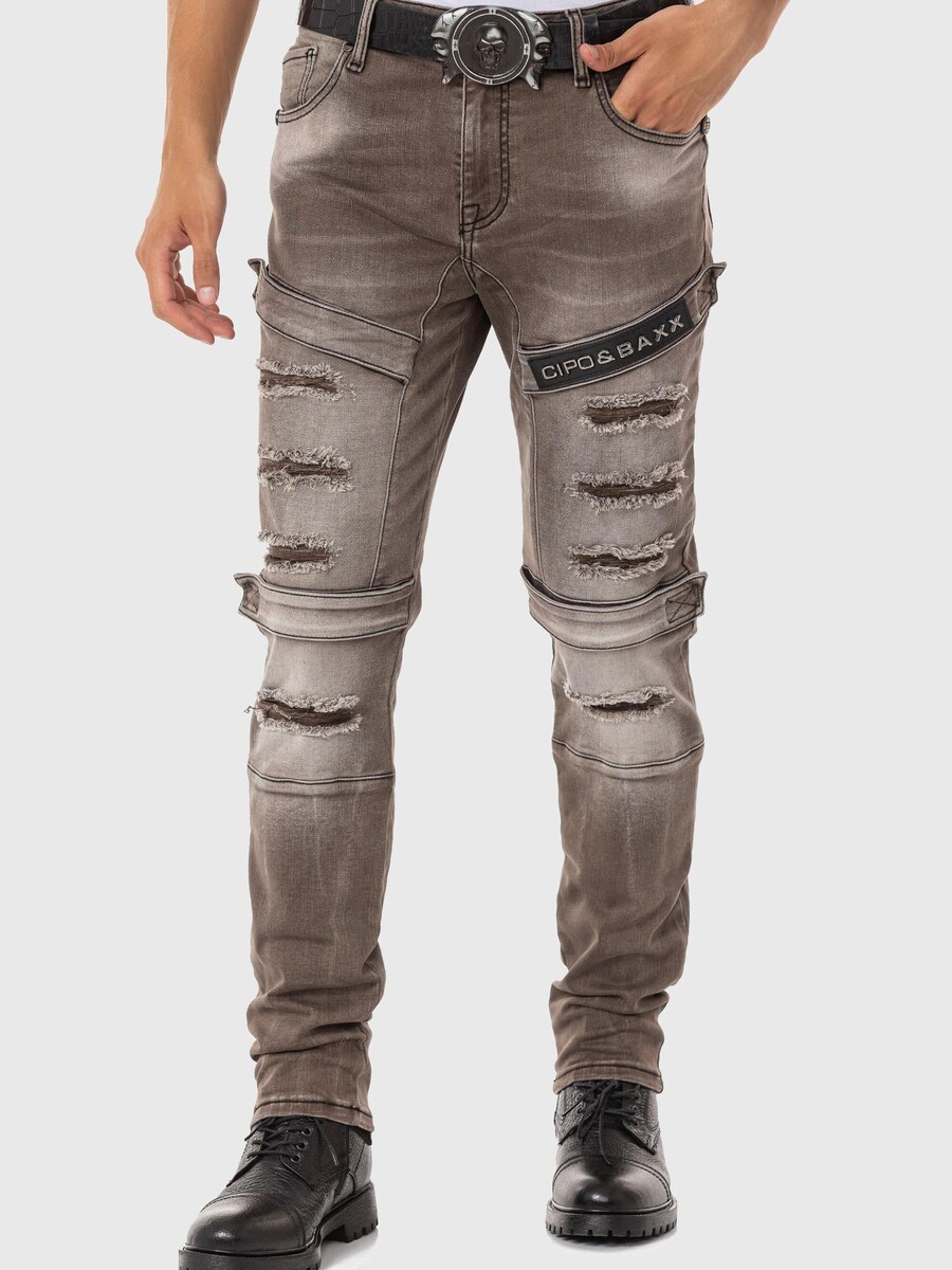 Узкие джинсы CIPO & BAXX, коричневый
Узкие джинсы CIPO & BAXX, коричневый