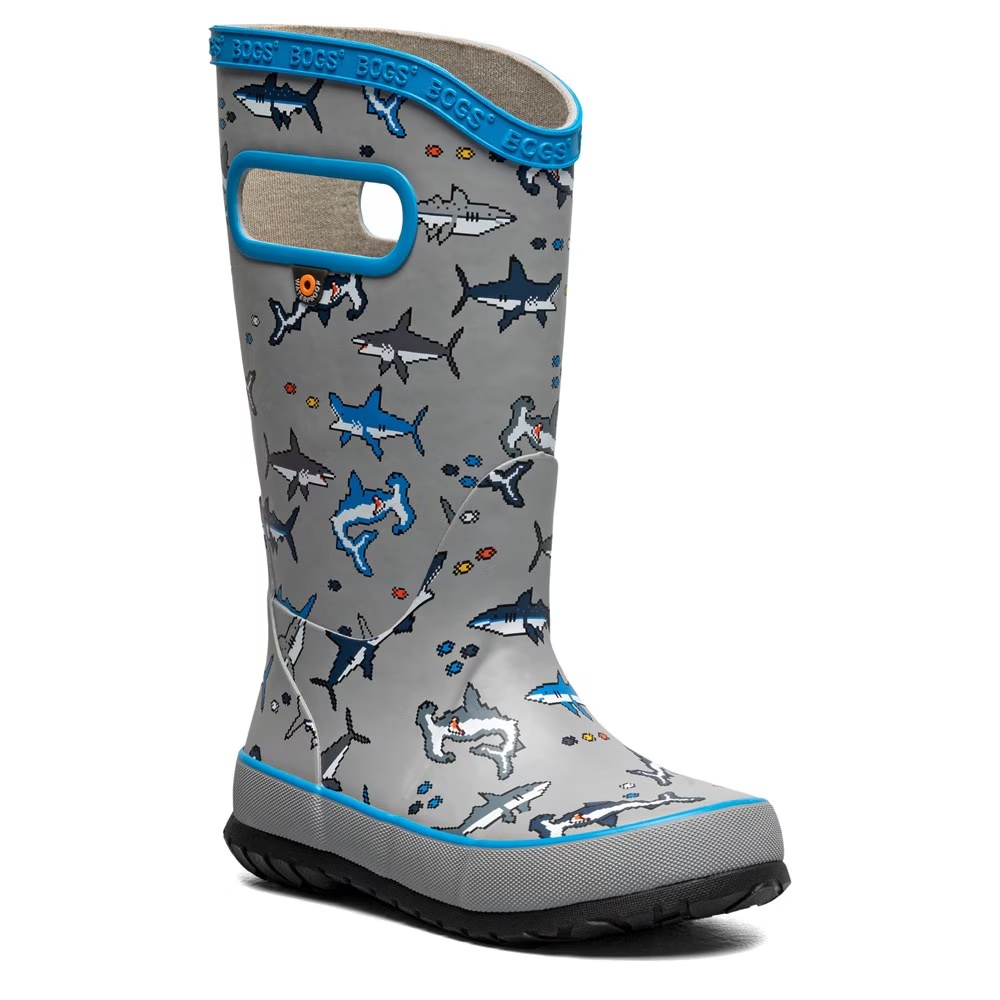 Детские водонепроницаемые сапоги для дождя Bogs для малышей/младших/больших детей, gray/multi
Детские водонепроницаемые сапоги для дождя Bogs для малышей/младших/больших детей, gray/multi