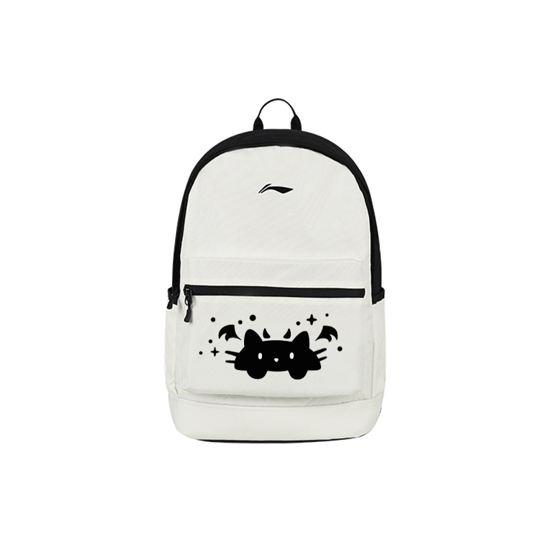 LINING Полиэстеровый рюкзак средний унисекс экрю, Demon Cat
LINING Полиэстеровый рюкзак средний унисекс экрю, Demon Cat