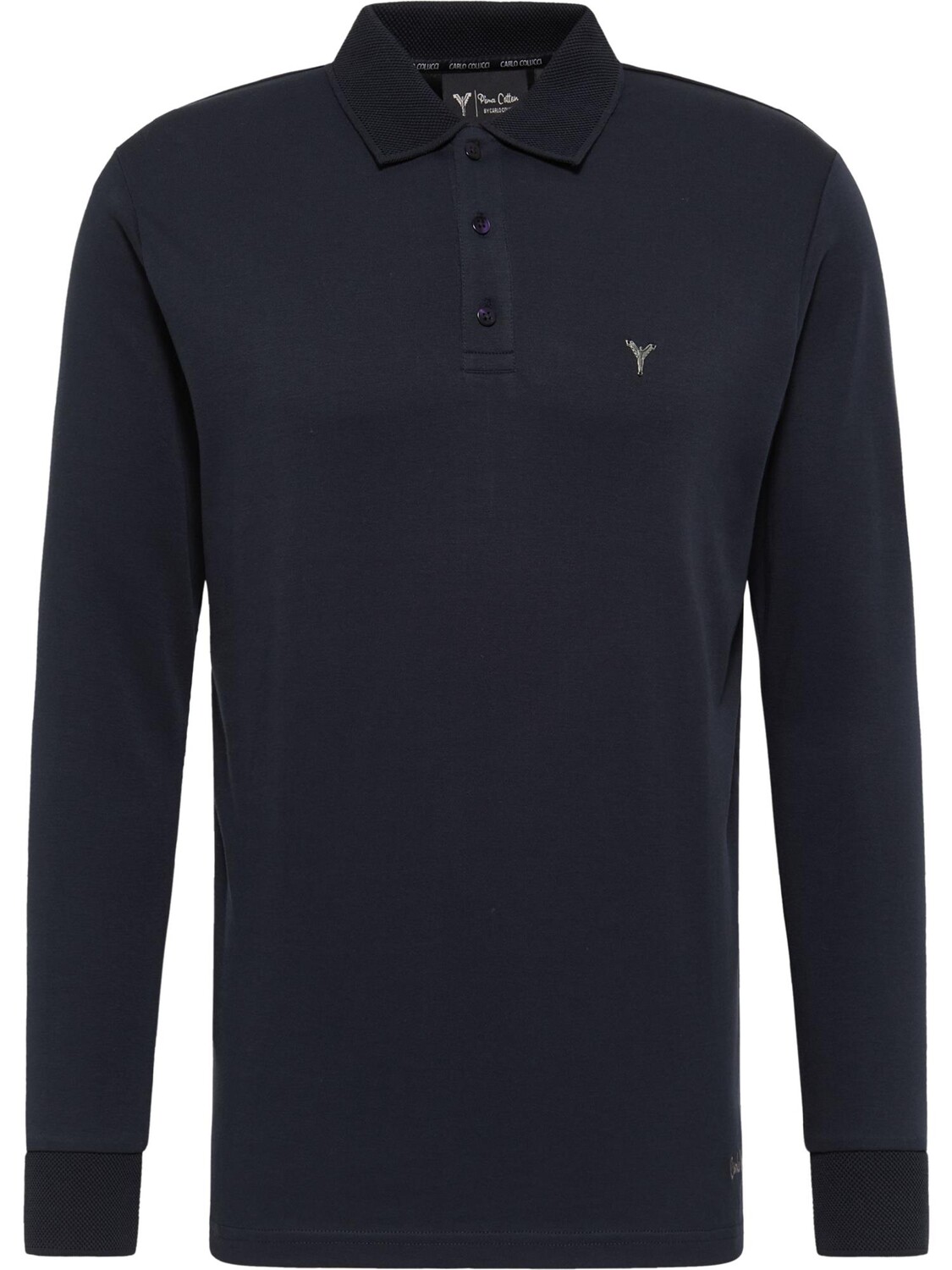 Поло Carlo Colucci Langarm Corneanu, темно-синий
Поло Carlo Colucci Langarm Corneanu, темно-синий