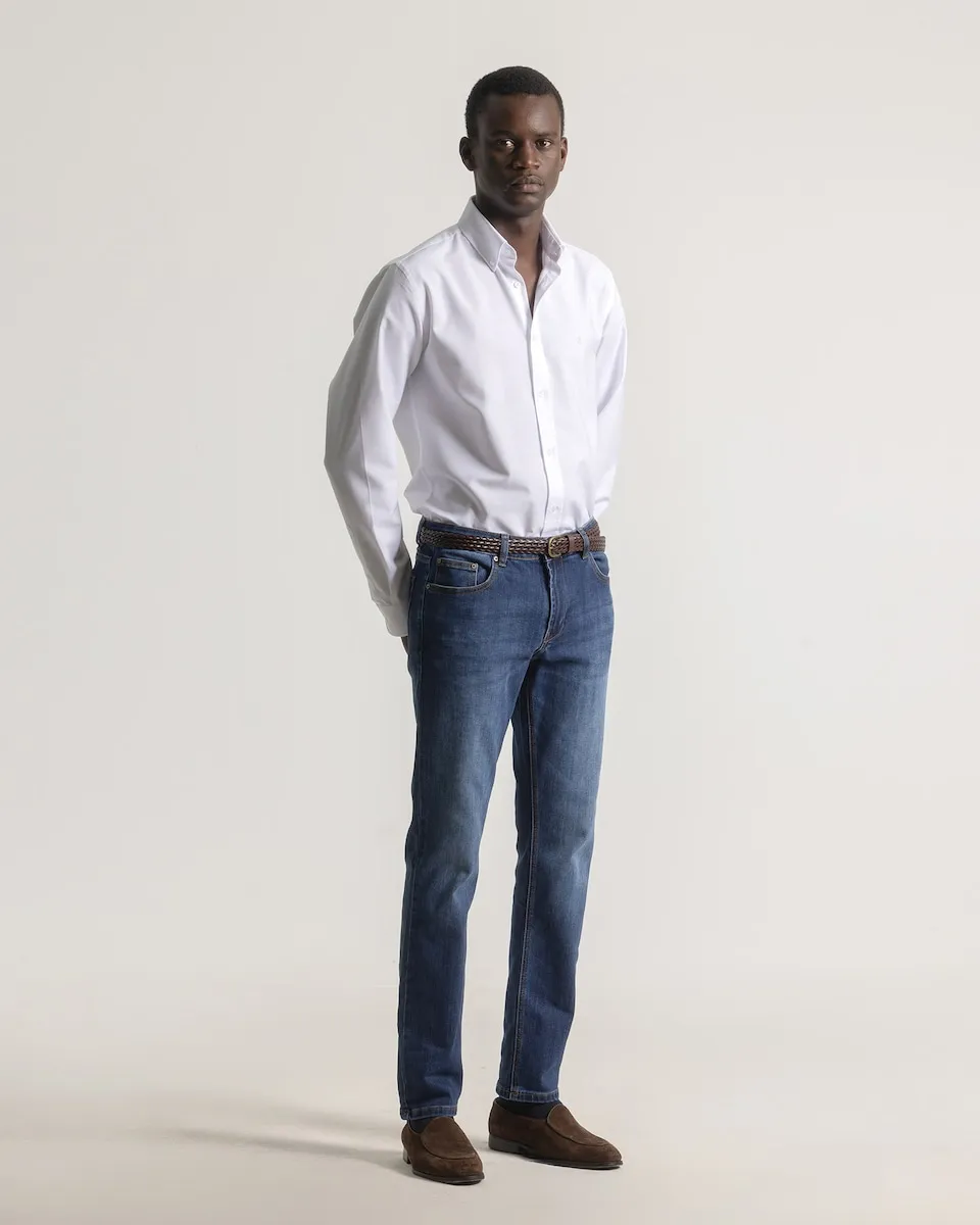 Мужские джинсы слим-фит индиго PuroEgo, индиго
Мужские джинсы слим-фит индиго PuroEgo, индиго