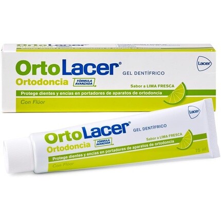 Зубная паста Ortolacer Fresh Lime Gel 75M 100мл, Lacer
Зубная паста Ortolacer Fresh Lime Gel 75M 100мл, Lacer